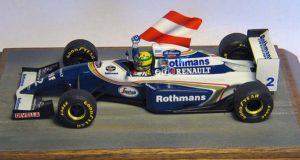 Ayrton Senna : Imola 1994 Diorama - flag for Roland | Ayrton Senna - A ...