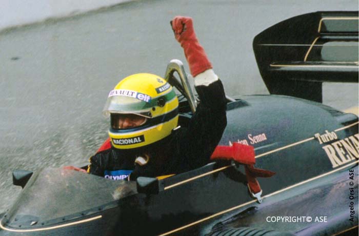 Remembering Senna's first win in F1